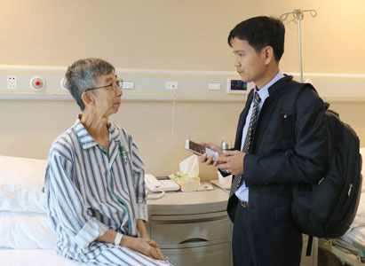 Cambodian media groups, doctor representatives, Modern Cancer Hospital Guangzhou