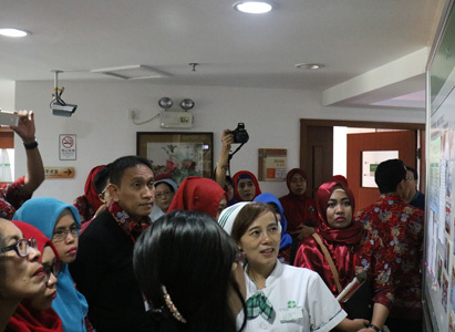  Modern Cancer Hospital Guangzhou, a medical delegation from Hadanuddin University (UNHAS) of Indonesia, Visit and Exchange