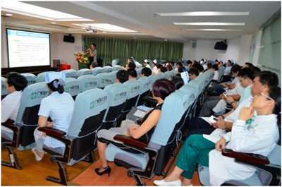 广州现代医院举行埃博拉出血热防控知识培训