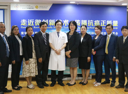 柬埔寨金边医生媒体代表团参观访问, 广州现代医院