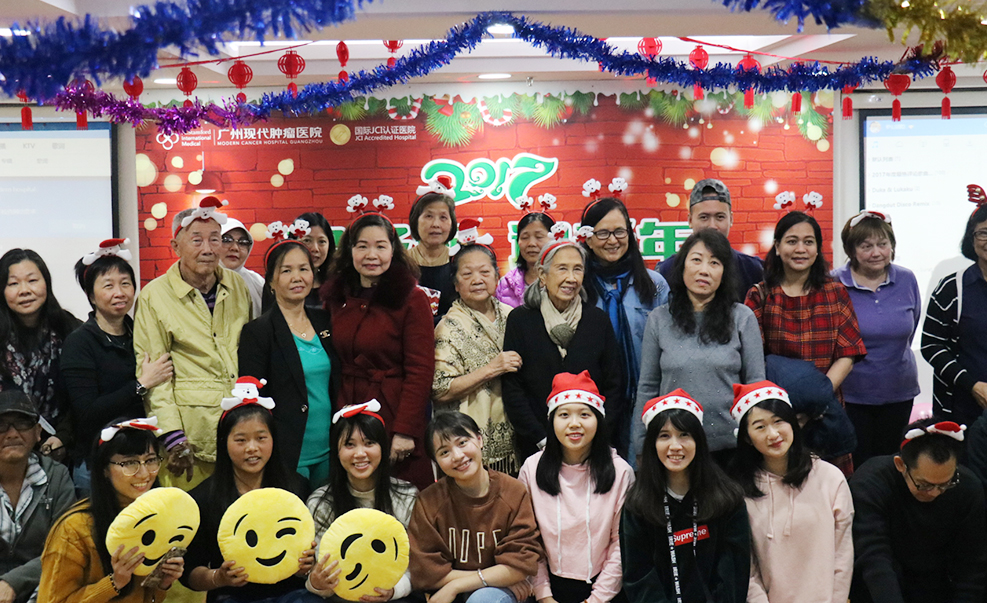 『不同的语言，同样的祝福』外籍肿瘤患者在广州：庆圣诞，迎新年